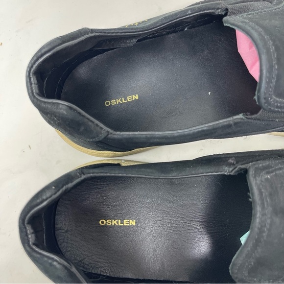 Osklen Mens Bossanova Nobuck Black Sneakers sz 42 US 8 - Picture 3 of 10